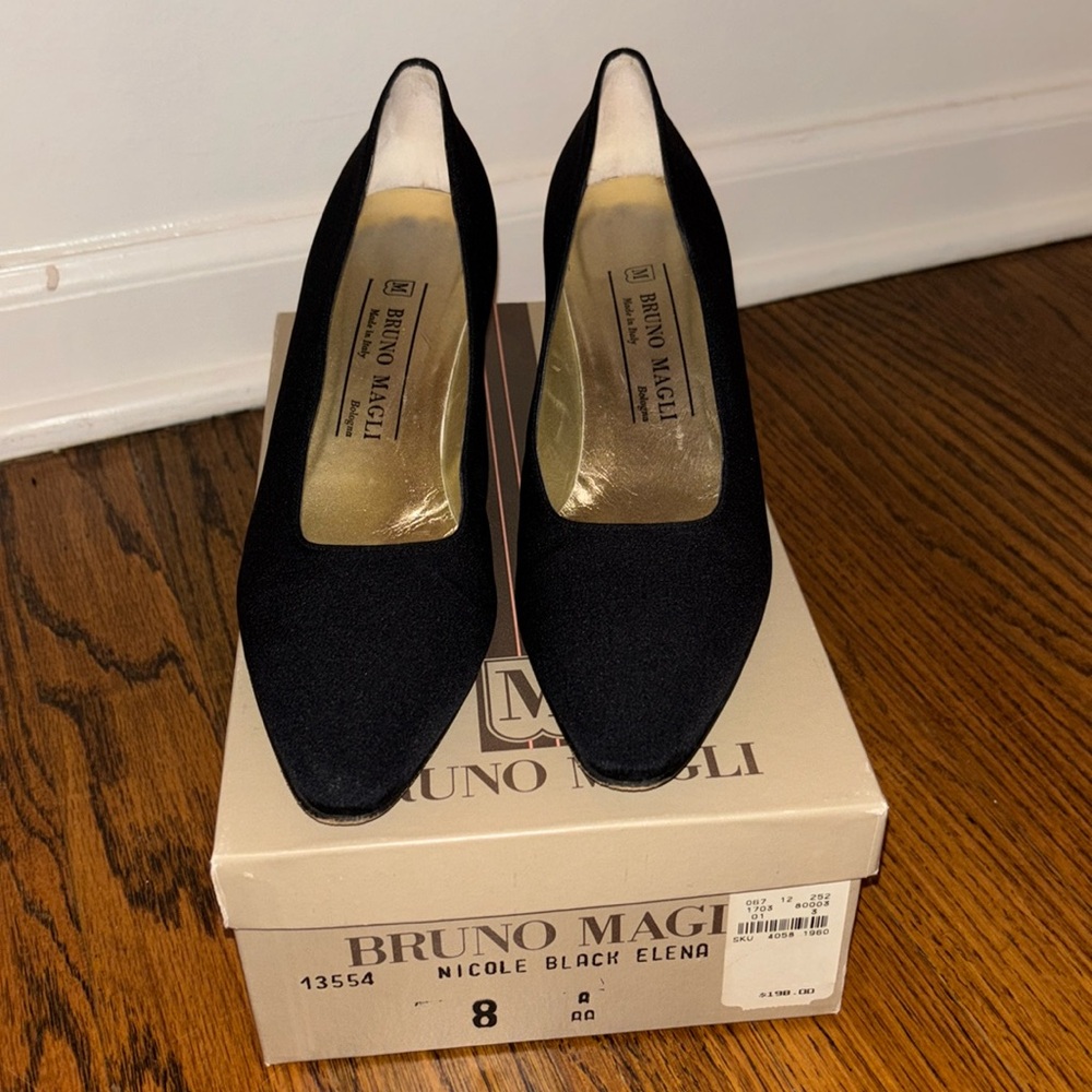 Bruno Magli Nicole Black Elena Pumps